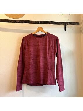 Spyder Pink Layering Hiking Winter Ski Long Sleeve Top Size Small NEW